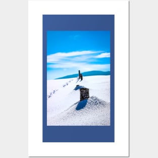 Beautiful winter day in the mountains - Italy Posters and Art